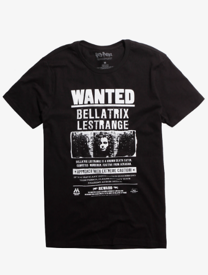 bellatrix lestrange t shirt